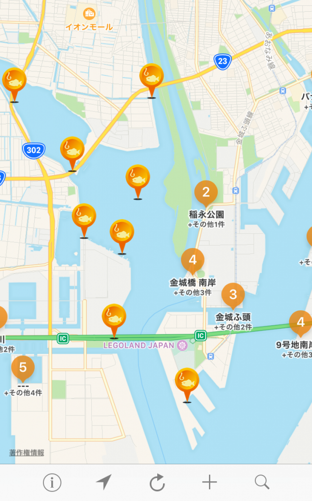 釣りスポット情報共有MAPくん