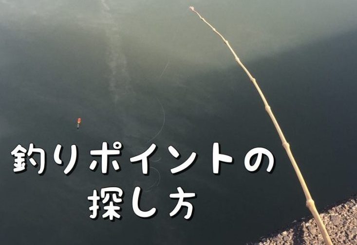 釣りポイントの探し方