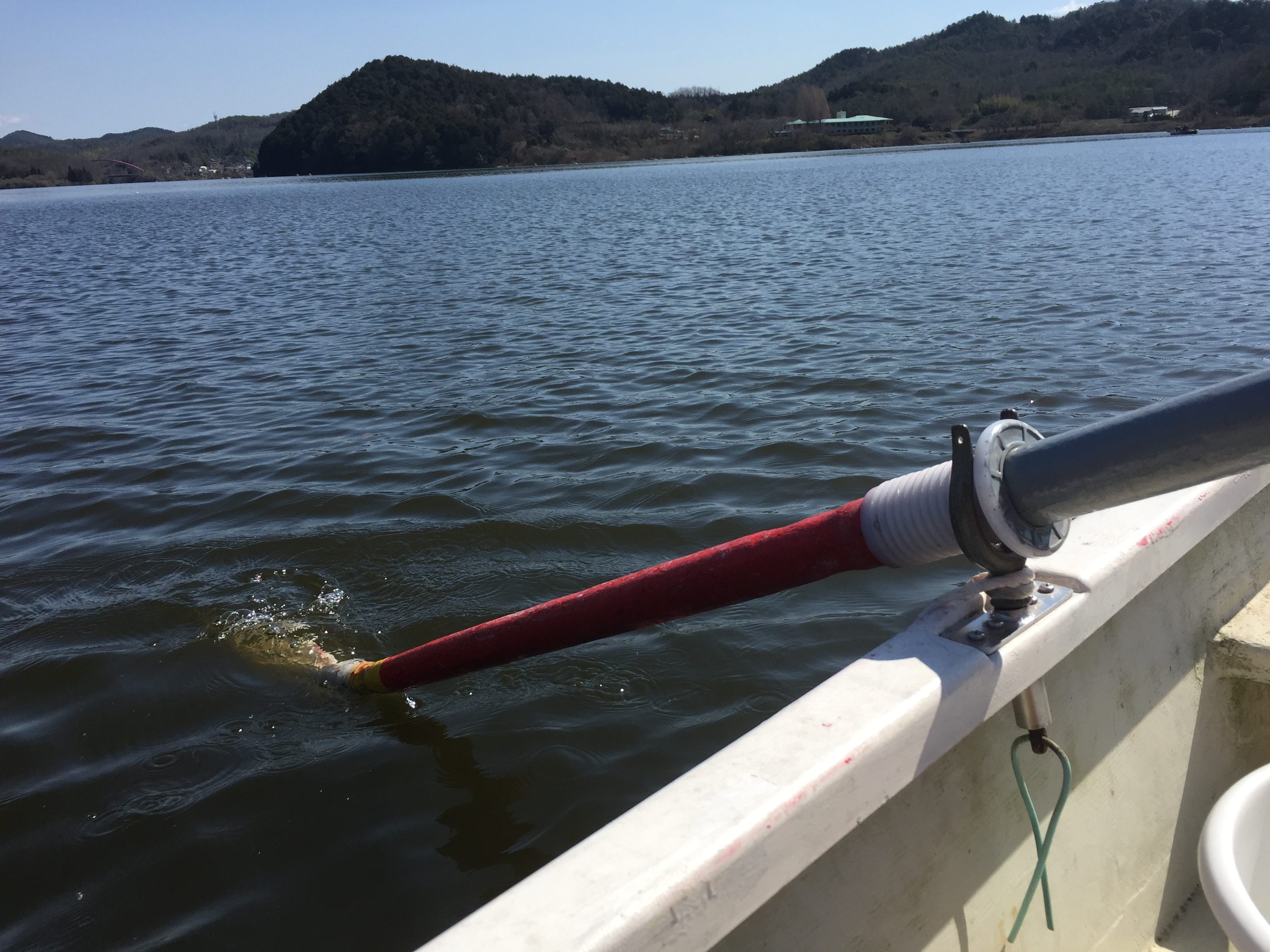 ワカサギのボート